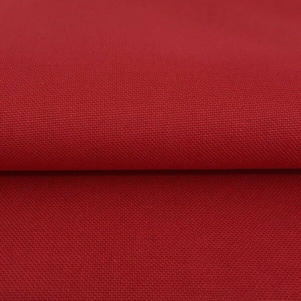 CANVAS red Jednobarevné dekorační látky - pro šití