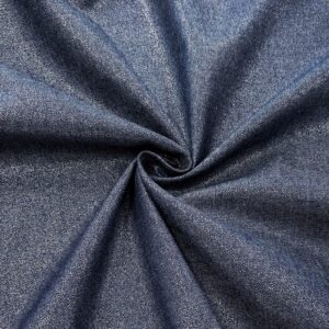 Bavlněná látka JEANS FOIL dark blue Designové bavlněné látky - pro šití
