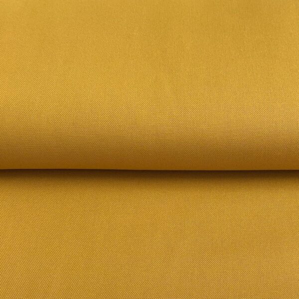 CANVAS ochre Jednobarevné dekorační látky - pro šití