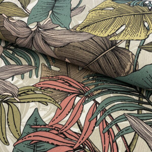 Dekorační látka premium Bush lines multicolour Designové dekorační látky - pro šití