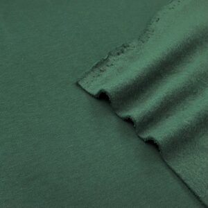 Teplákovina počesaná JOGGING dark green Počesaná teplákovina - pro šití