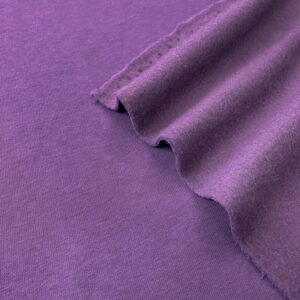 Teplákovina počesaná JOGGING purple Počesaná teplákovina - pro šití