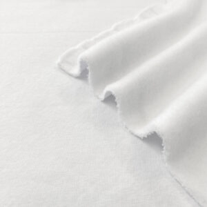 Teplákovina počesaná JOGGING white Počesaná teplákovina - pro šití