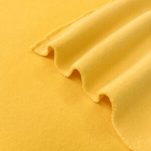 Teplákovina počesaná JOGGING yellow Počesaná teplákovina - pro šití