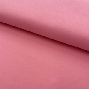 Úplet GOTS dark pink Jednobarevný bavlněný úplet - pro šití