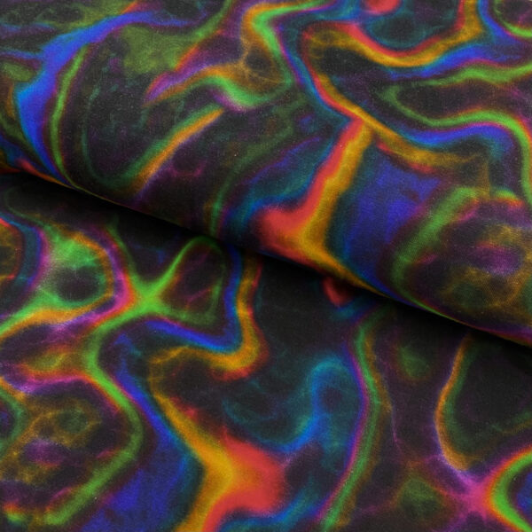 Úplet Graphics multicolour digital print Designový úplet - pro šití