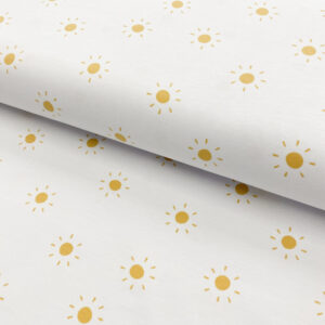 Úplet Safari sun white Designový úplet - pro šití